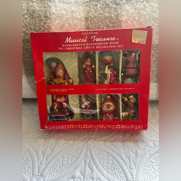 Telco Other - vintage christmas tree ornaments
7pC hand Painted